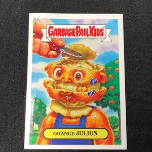 Garbage Pail Kids Orange Julius Sticker 2007 00s Nostalgia